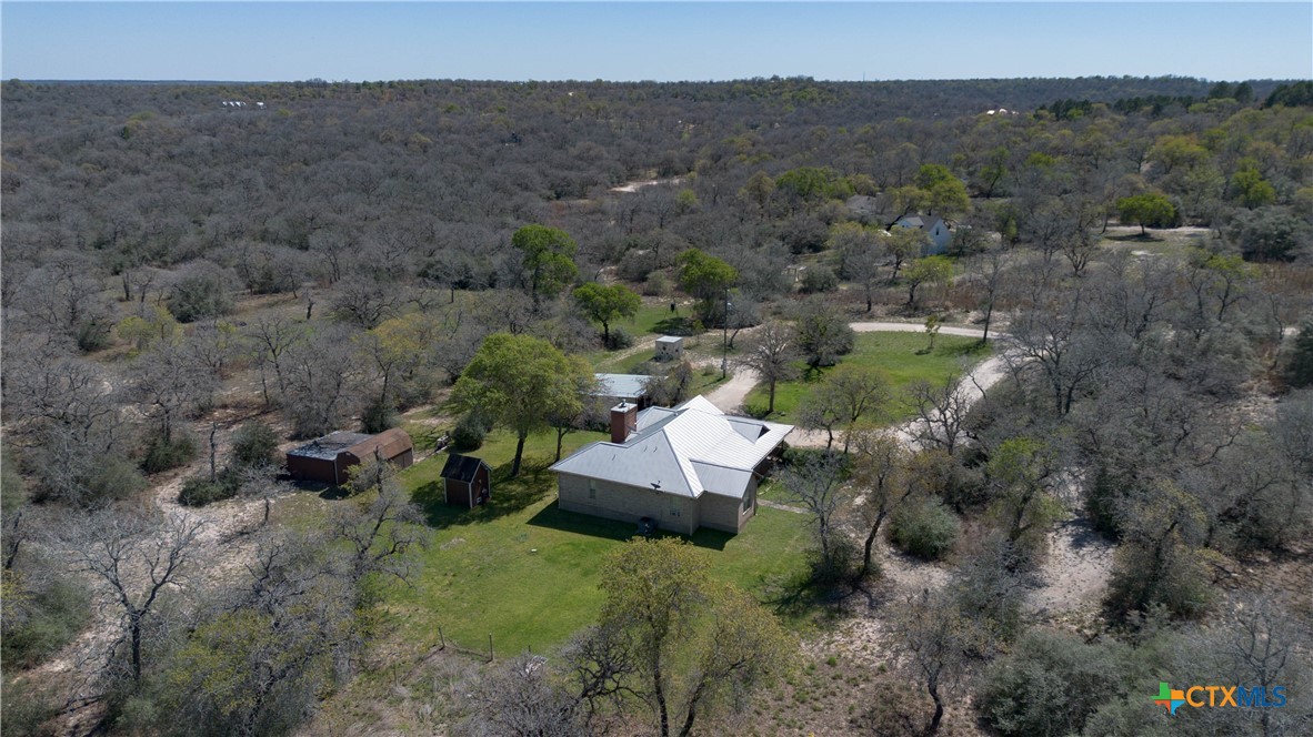 155 Guadalupe Ranch Lane Seguin, TX 78155 - Photo 45 of 48 an aerial view of a house with a yard