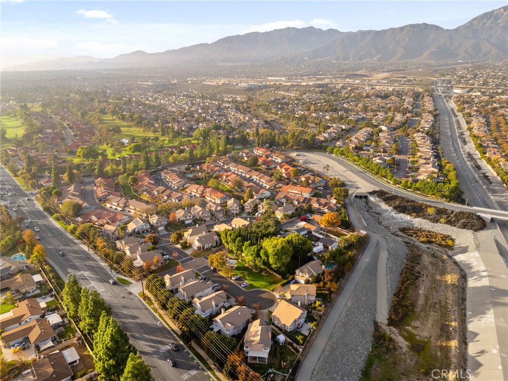 7247 Linden Lane Rancho Cucamonga, CA 91784 - Photo 49 of 51 a view of a city with mountains in the background