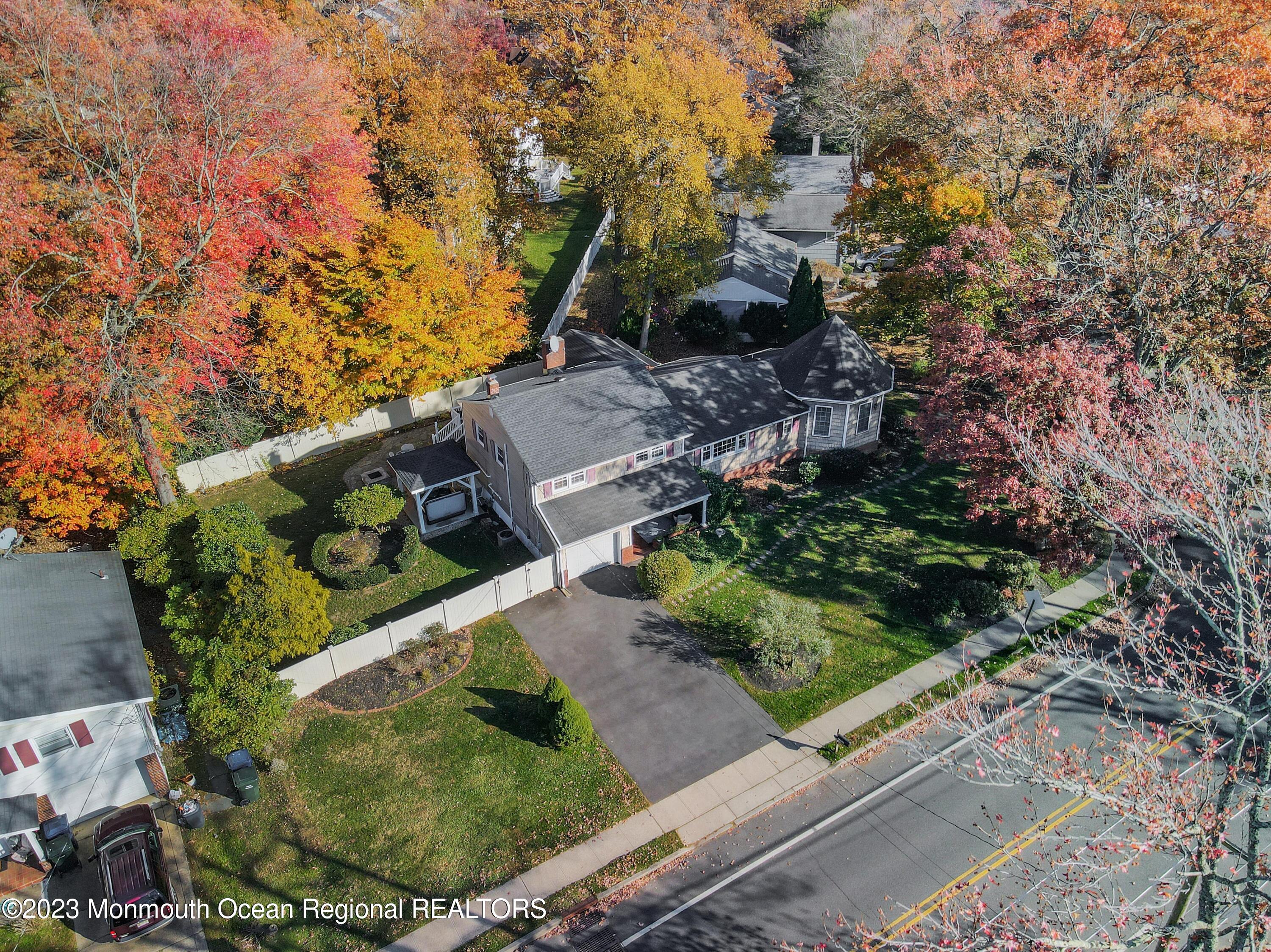 2600 Logan Road Asbury Park, NJ 07712 - Photo 35 of 36 an aerial view of a house with a yard