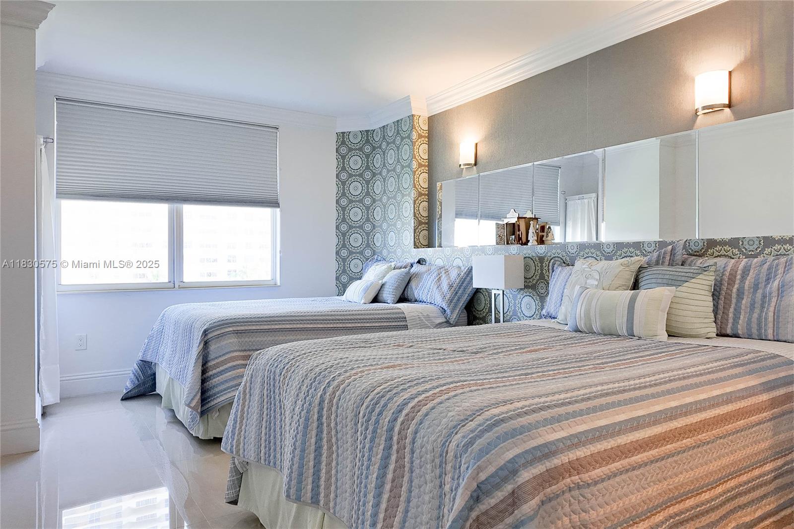 1950 South Ocean Drive, Unit 4E Hallandale Beach, FL 33009 - Photo 15 of 33 a bedroom with a bed and a window