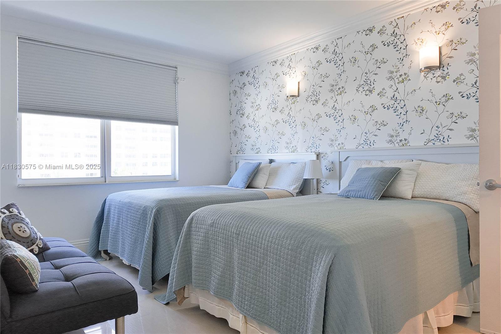 1950 South Ocean Drive, Unit 4E Hallandale Beach, FL 33009 - Photo 20 of 33 a bedroom with bed and window