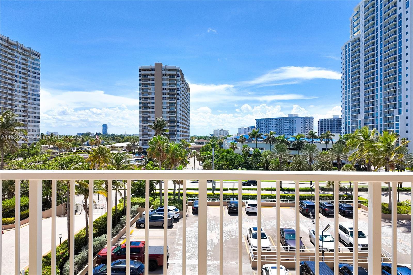 1950 South Ocean Drive, Unit 4E Hallandale Beach, FL 33009 - Photo 31 of 33 a view of city from balcony