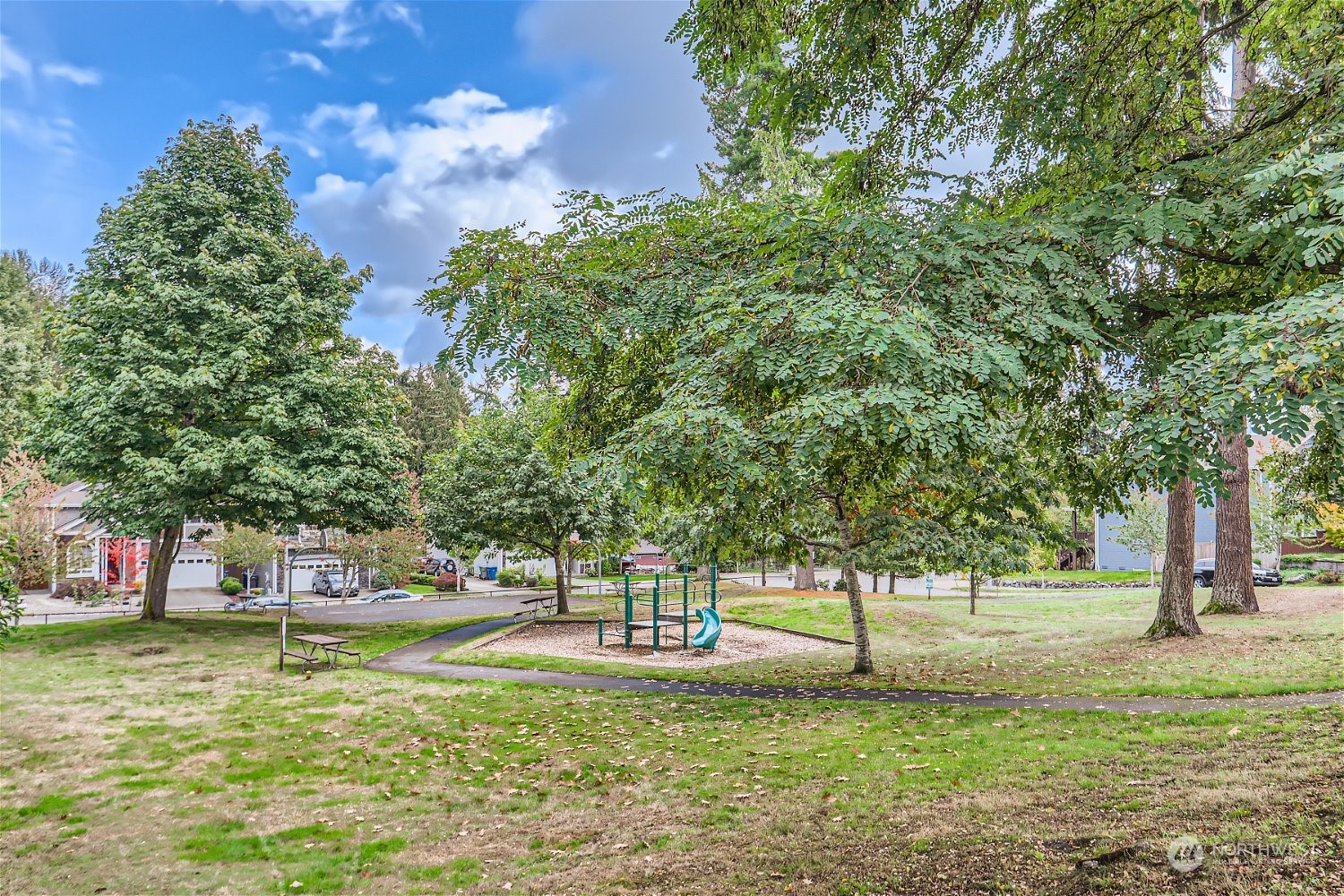 23816 17th Place West Bothell, WA 98021 - Photo 29 of 29 a small garden with trees