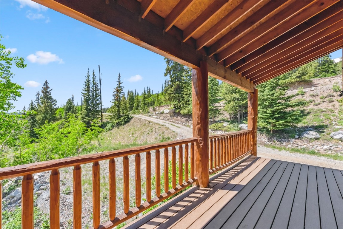 1375 Roberts Road Alma, CO 80420 - Photo 38 of 50 View of deck