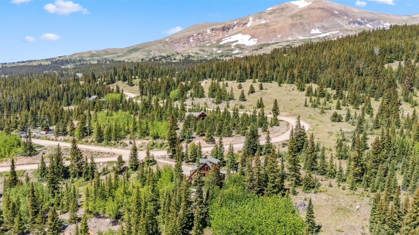 1375 Roberts Road Alma, CO 80420 - Photo 46 of 50 View of mountain backdrop with a forest