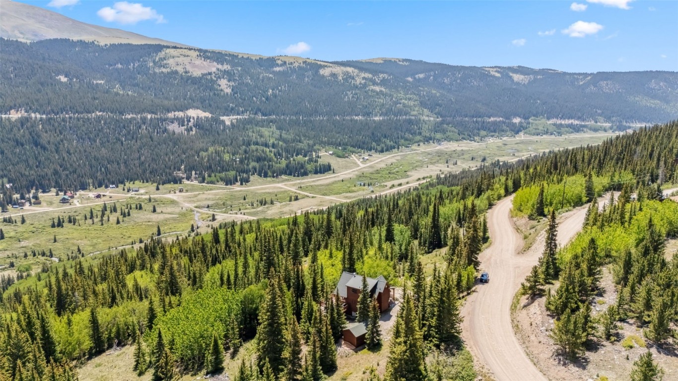 1375 Roberts Road Alma, CO 80420 - Photo 49 of 50 Mountain view with a heavily wooded area