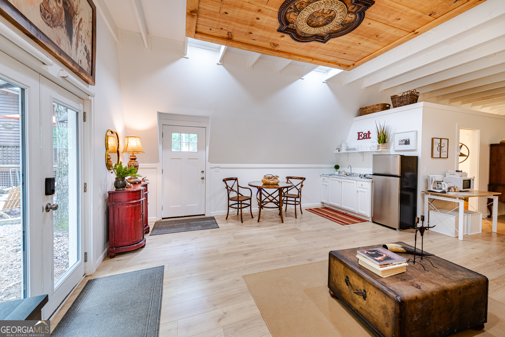 67 Big Tree Road Suches, GA 30572 - Photo 21 of 27 a living room with furniture and white walls