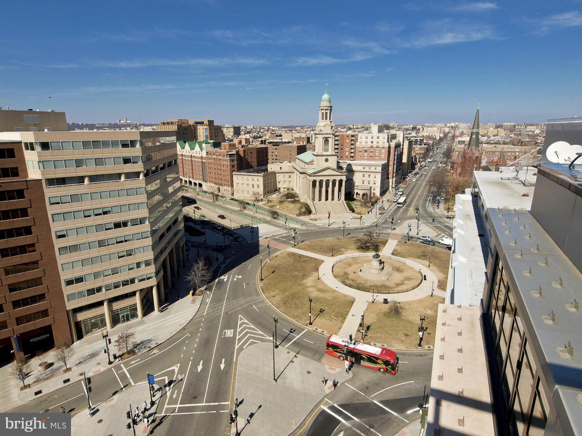1133 14th Street Northwest, Unit 802 Washington, DC 20005 - Photo 13 of 16 View from Community Roof Terrace