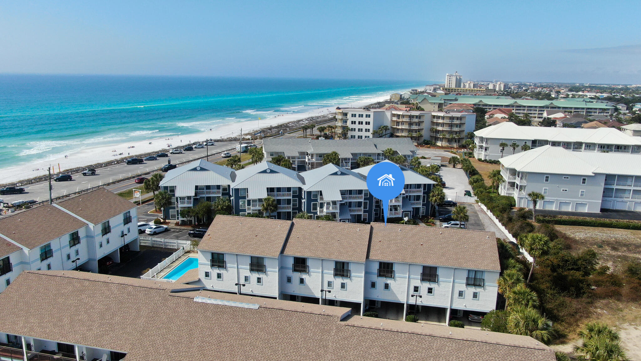11 Driftwood Road, Unit 22 Miramar Beach, FL 32550 - Photo 22 of 29 a view of a city that has tall buildings