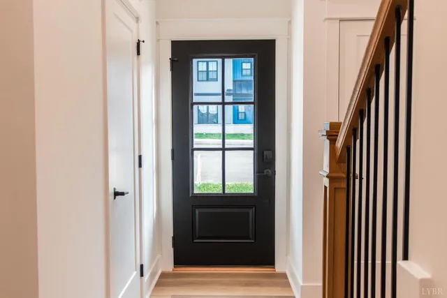 a view of an entryway