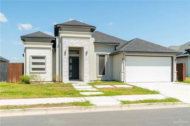a view of a house with a swimming pool