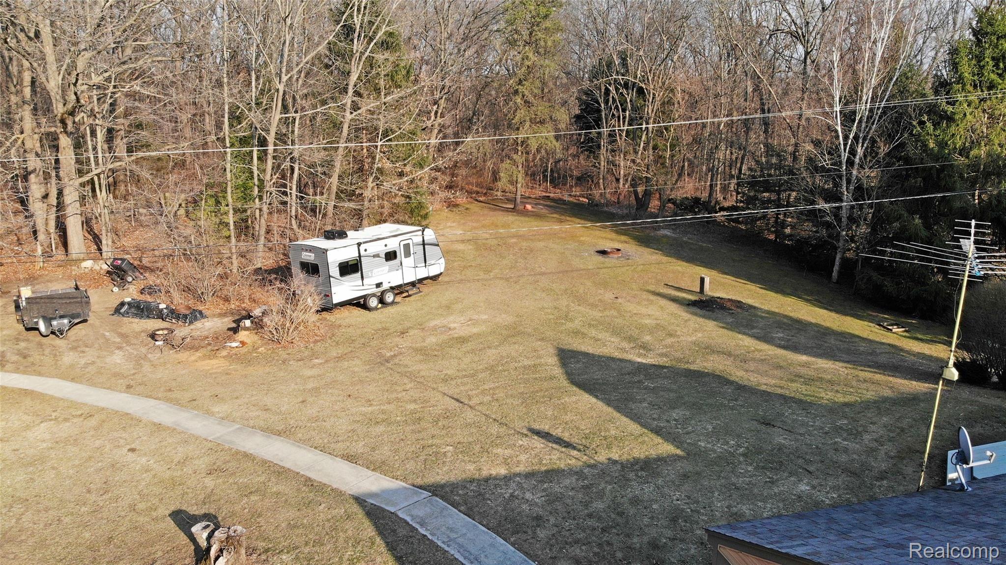 1085 Bird Road Ortonville, MI 48462 - Photo 58 of 79 58) Aerial Backyard.jpg