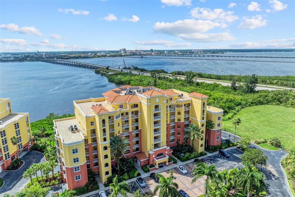 611 Riviera Dunes Way, Unit 304 Palmetto, FL 34221 - Photo 2 of 30 an aerial view of multiple house