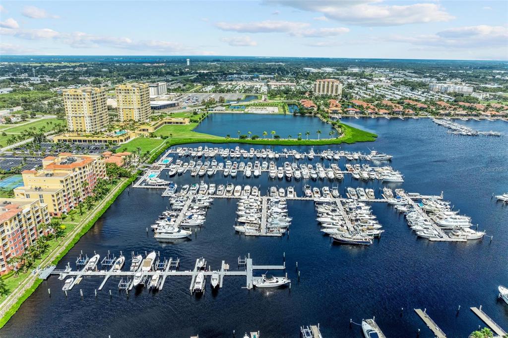 611 Riviera Dunes Way, Unit 304 Palmetto, FL 34221 - Photo 27 of 30 a view of a city with an ocean