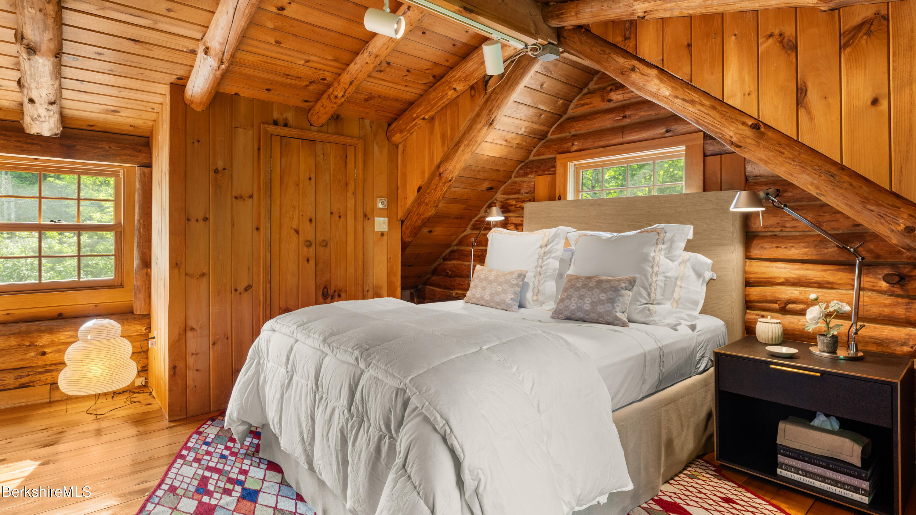 137 E Road Alford, MA 01266 - Photo 7 of 32 a bedroom with a bed and wooden floor