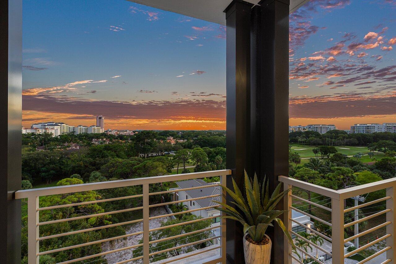 475 East Royal Palm Road, Unit 805 Boca Raton, FL 33432 - Photo 34 of 41 a view of balcony with furniture