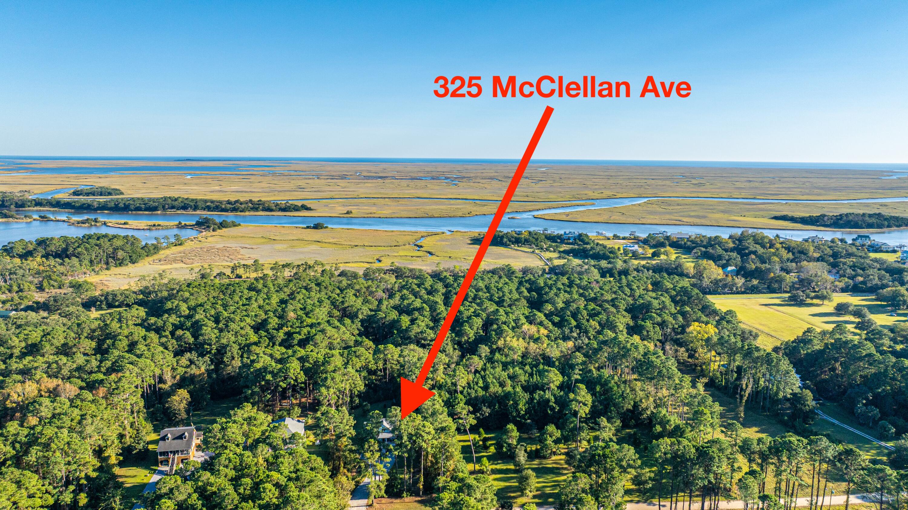 325 McClellan Avenue McClellanville, SC 29458 - Photo 110 of 122 325McClellanAveDRONE030