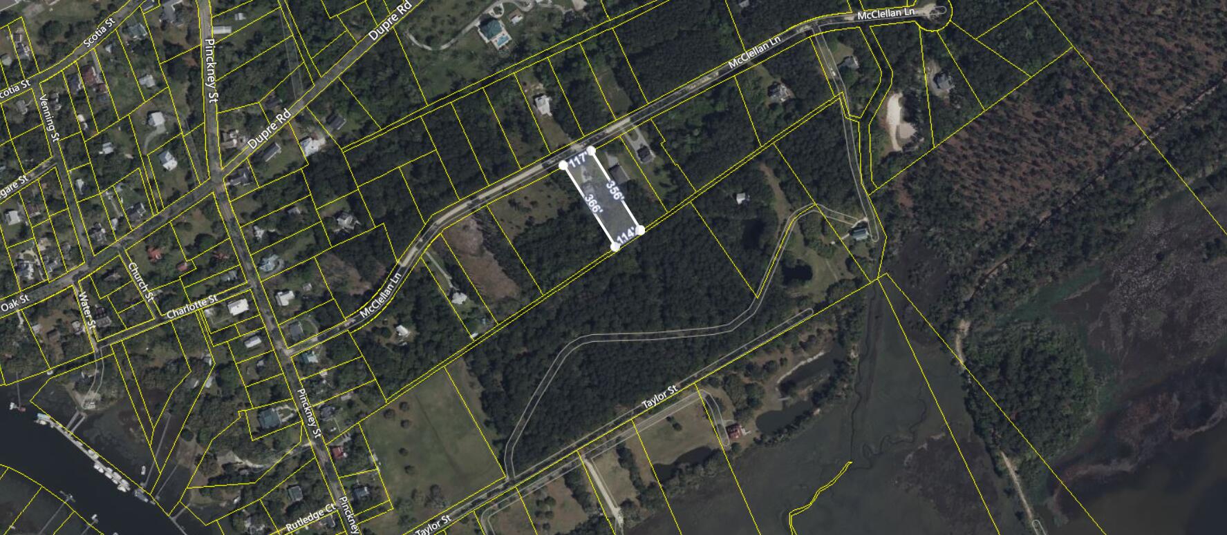 325 McClellan Avenue McClellanville, SC 29458 - Photo 58 of 122 Aerial View 325 McClellan Lot