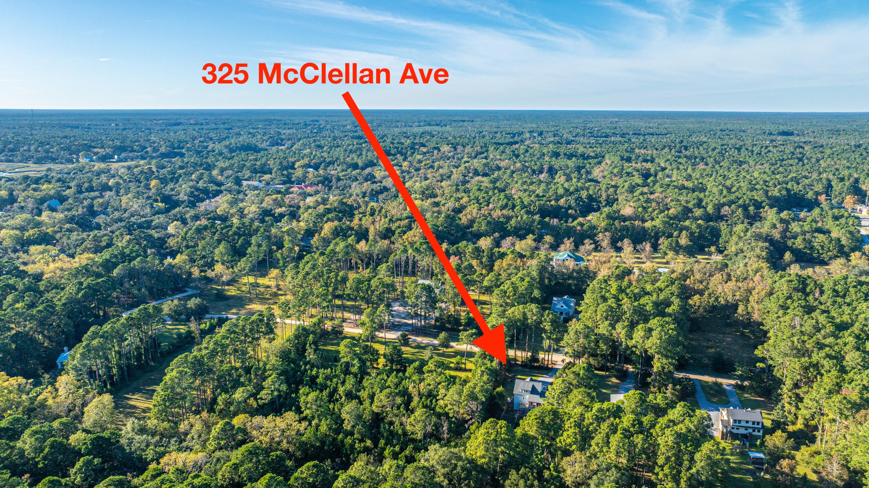 325 McClellan Avenue McClellanville, SC 29458 - Photo 98 of 122 325McClellanAveDRONE018