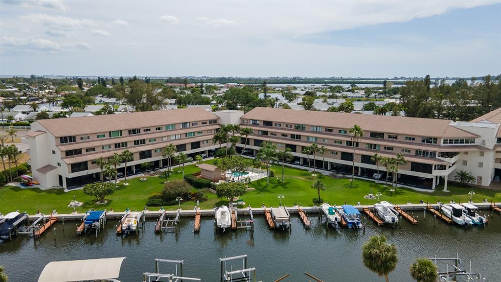 9604 Cortez Road West, Unit 432 Bradenton, FL 34210 - Photo 1 of 1 WATERWAY PENTHOUSE #432 OVERLOOKING VISTA VIEWS OF CANAL, WATERWAYS, BAY & DEEDED BOAT SLIP