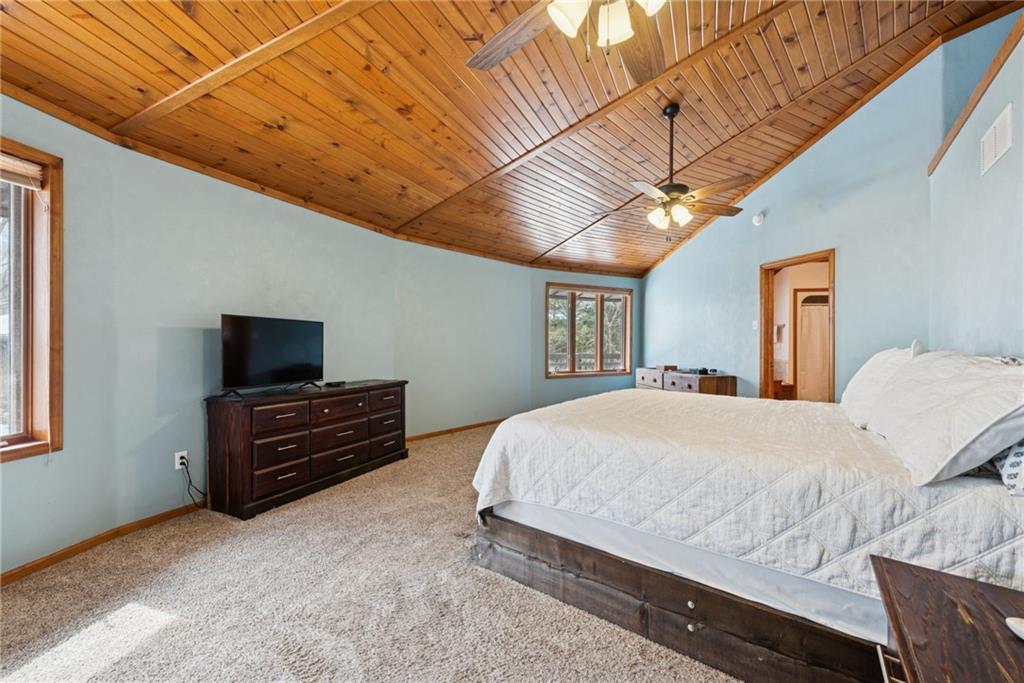 50 Potato Run Road Washington, PA 15301 - Photo 22 of 43 a bedroom with a bed and a flat screen tv