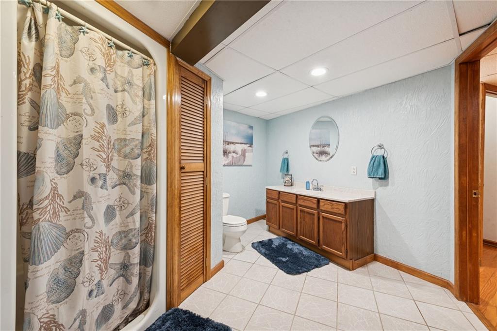 50 Potato Run Road Washington, PA 15301 - Photo 28 of 43 a bathroom with a sink and a mirror