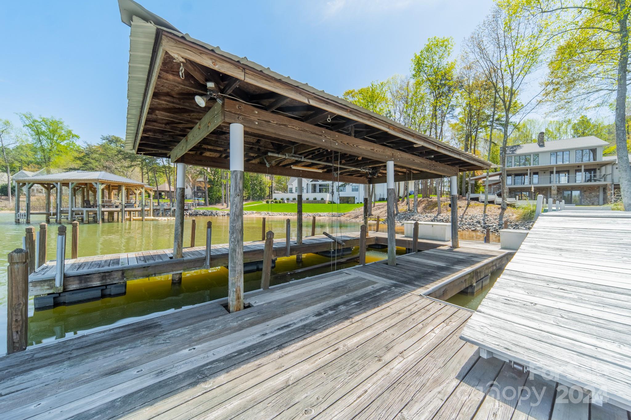 114 Stonemarker Road Mooresville, NC 28117 - Photo 36 of 38 a view of a deck with wooden floor