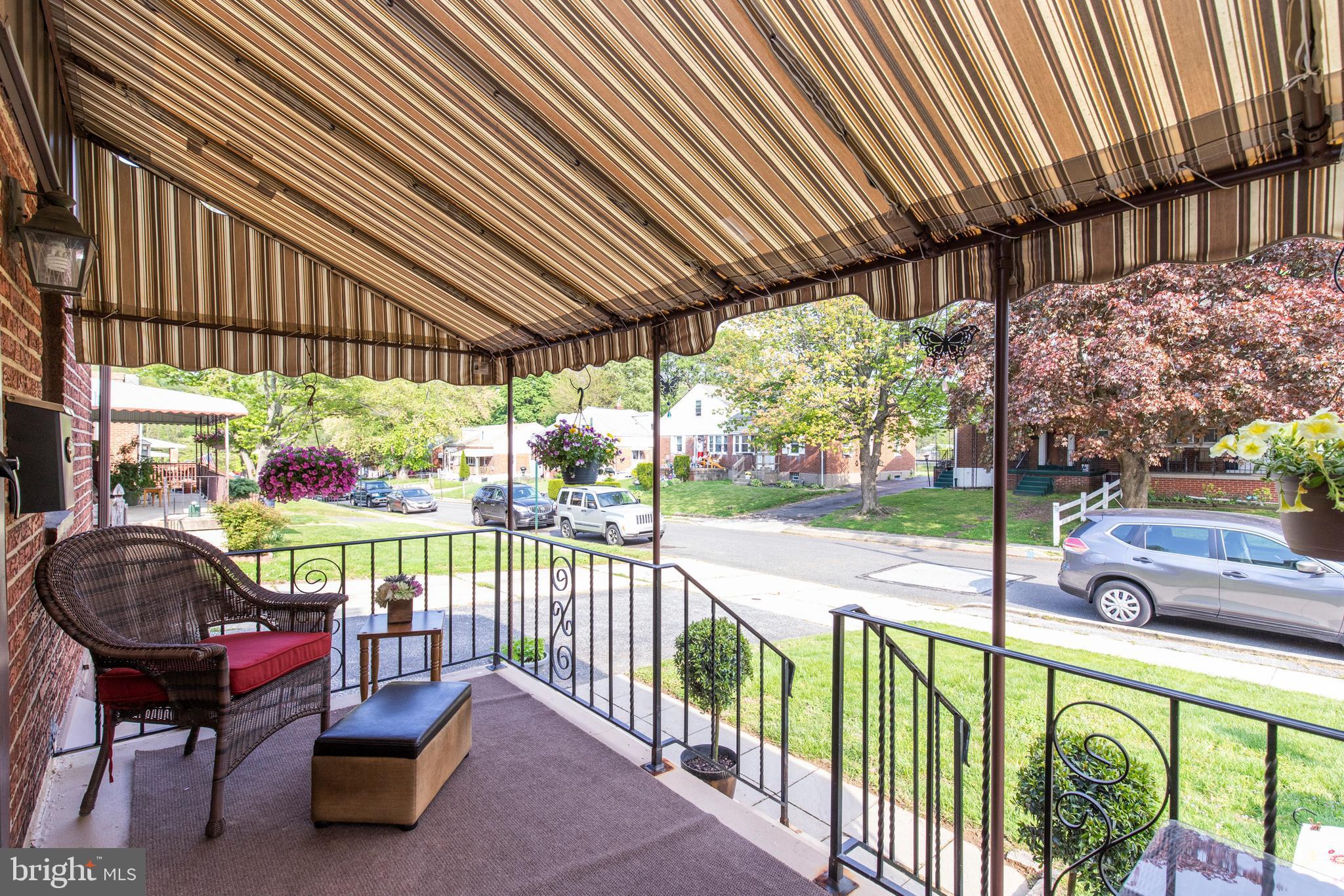 cozy front porch