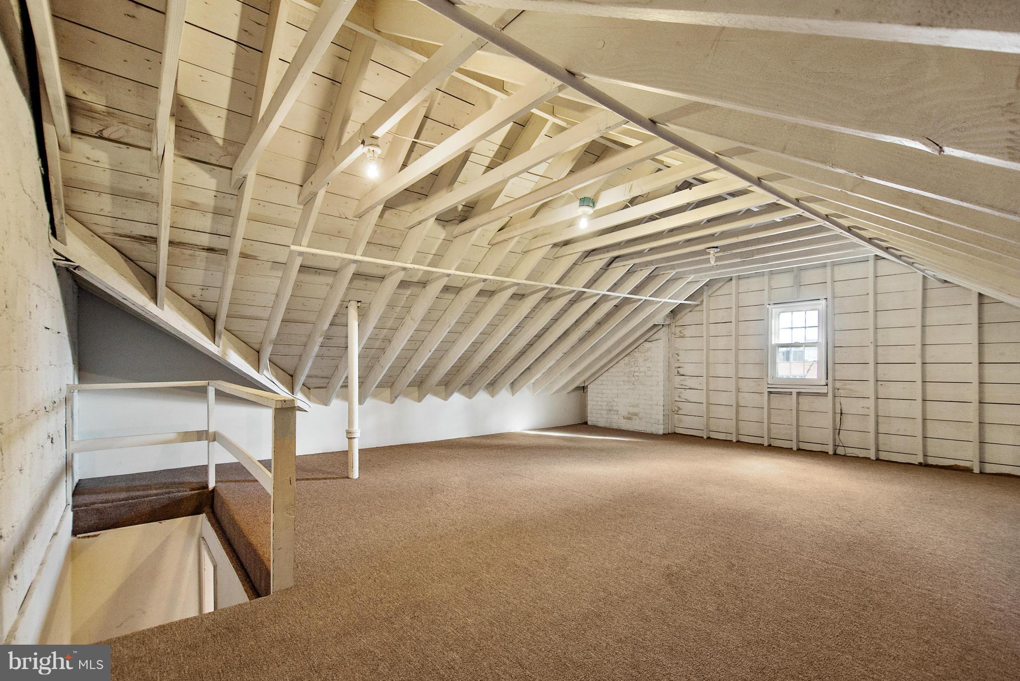 3900 Deepwood Road Baltimore, MD 21218 - Photo 23 of 30 Partially Finished Attic Space