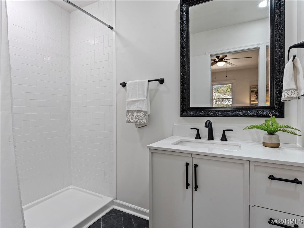 5521 Richmond Road Amelia Court House, VA 23002 - Photo 35 of 49 a bathroom with a sink and a mirror