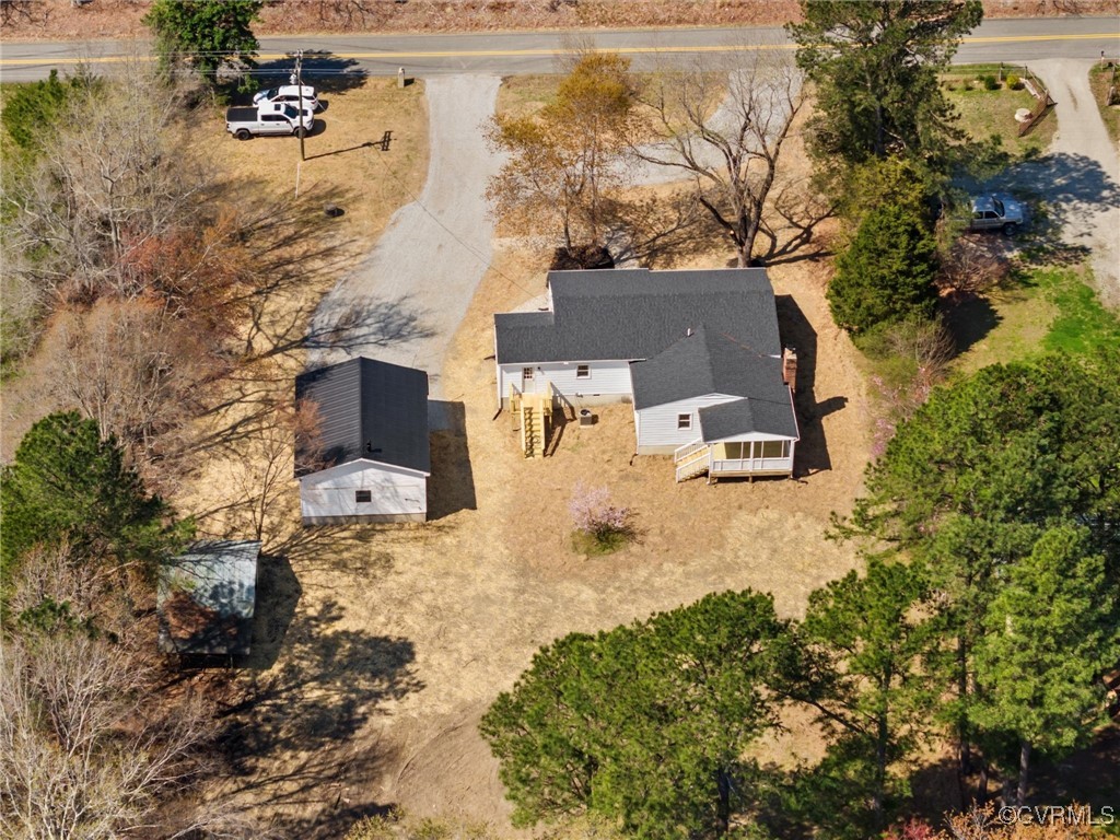 5521 Richmond Road Amelia Court House, VA 23002 - Photo 4 of 49 an aerial view of residential houses with outdoor space