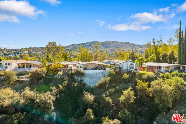 a view of lake with city
