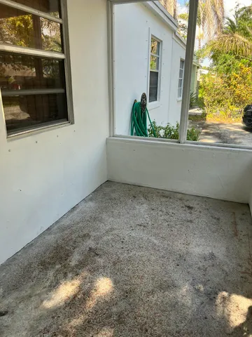 a view of a window in a room