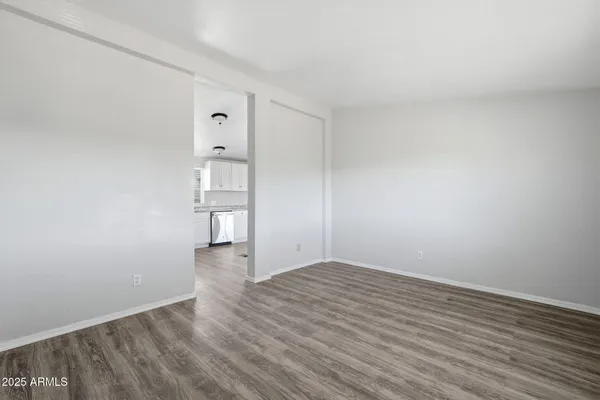 wooden floor in an empty room