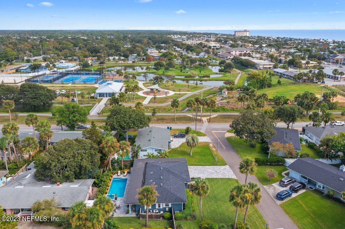 1320 4th Street Neptune Beach, FL 32266 - Photo 27 of 30 an aerial view of residential building and lake