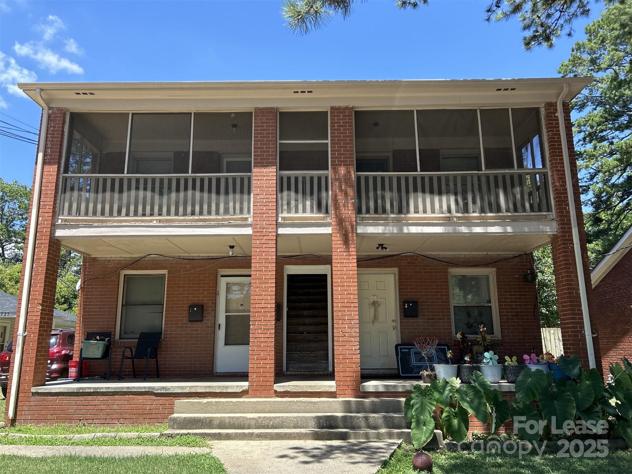 front view of a house