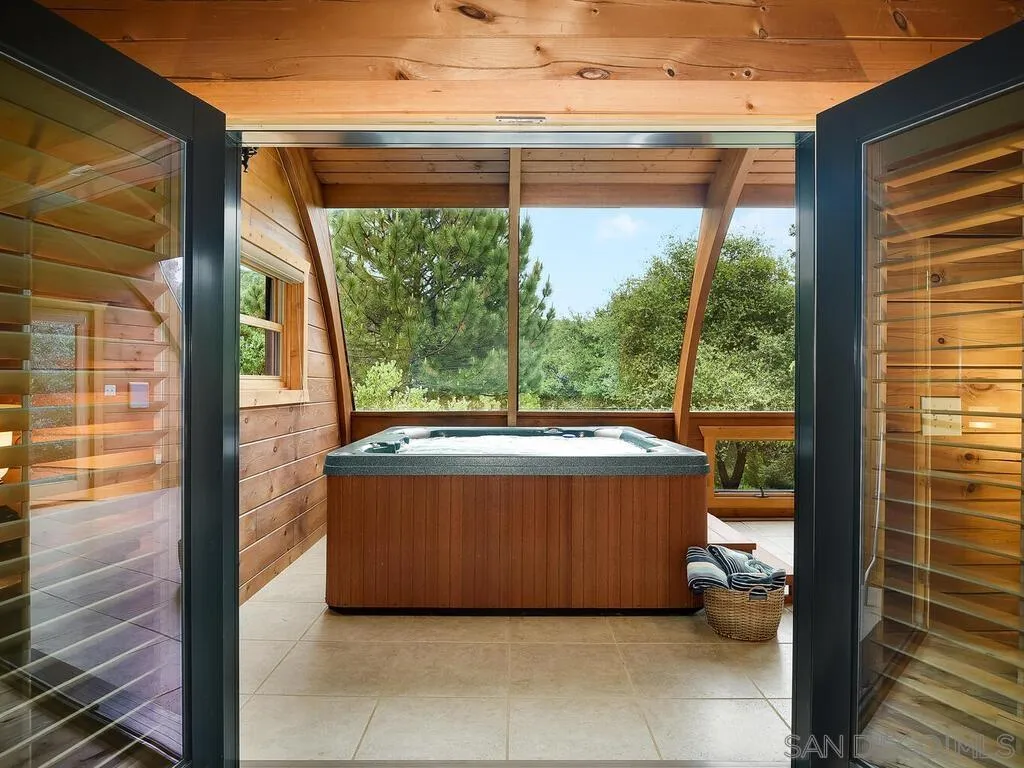 1068 West Incense Cedar Road Julian, CA 92036 - Photo 18 of 63 a view of a bathtub in the balcony
