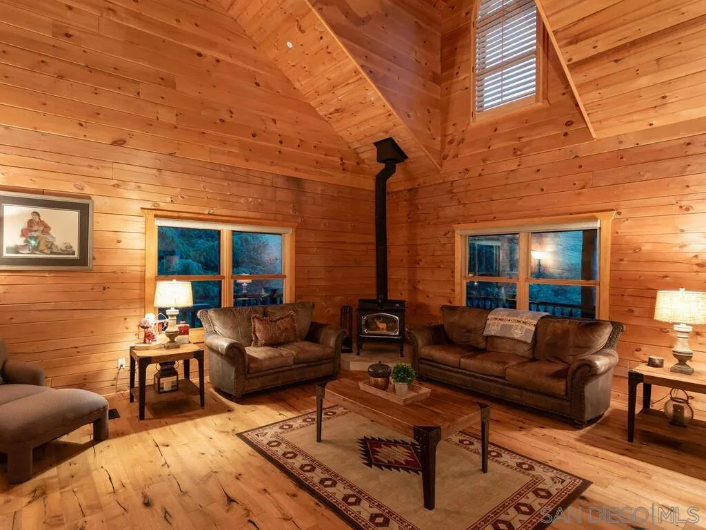 1068 West Incense Cedar Road Julian, CA 92036 - Photo 55 of 63 a living room with furniture and a large window
