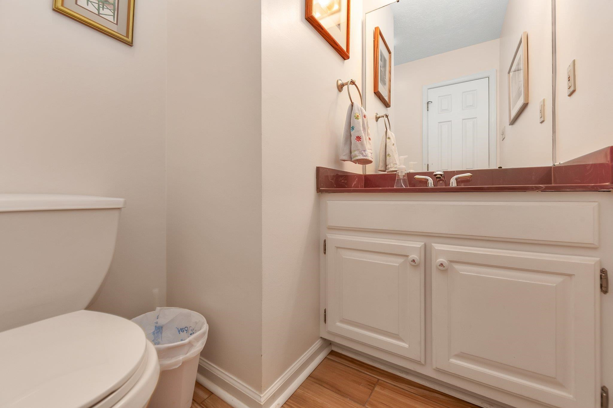 65 Jennalee Lane Medon, TN 38356 - Photo 16 of 43 a bathroom with a toilet a sink and mirror