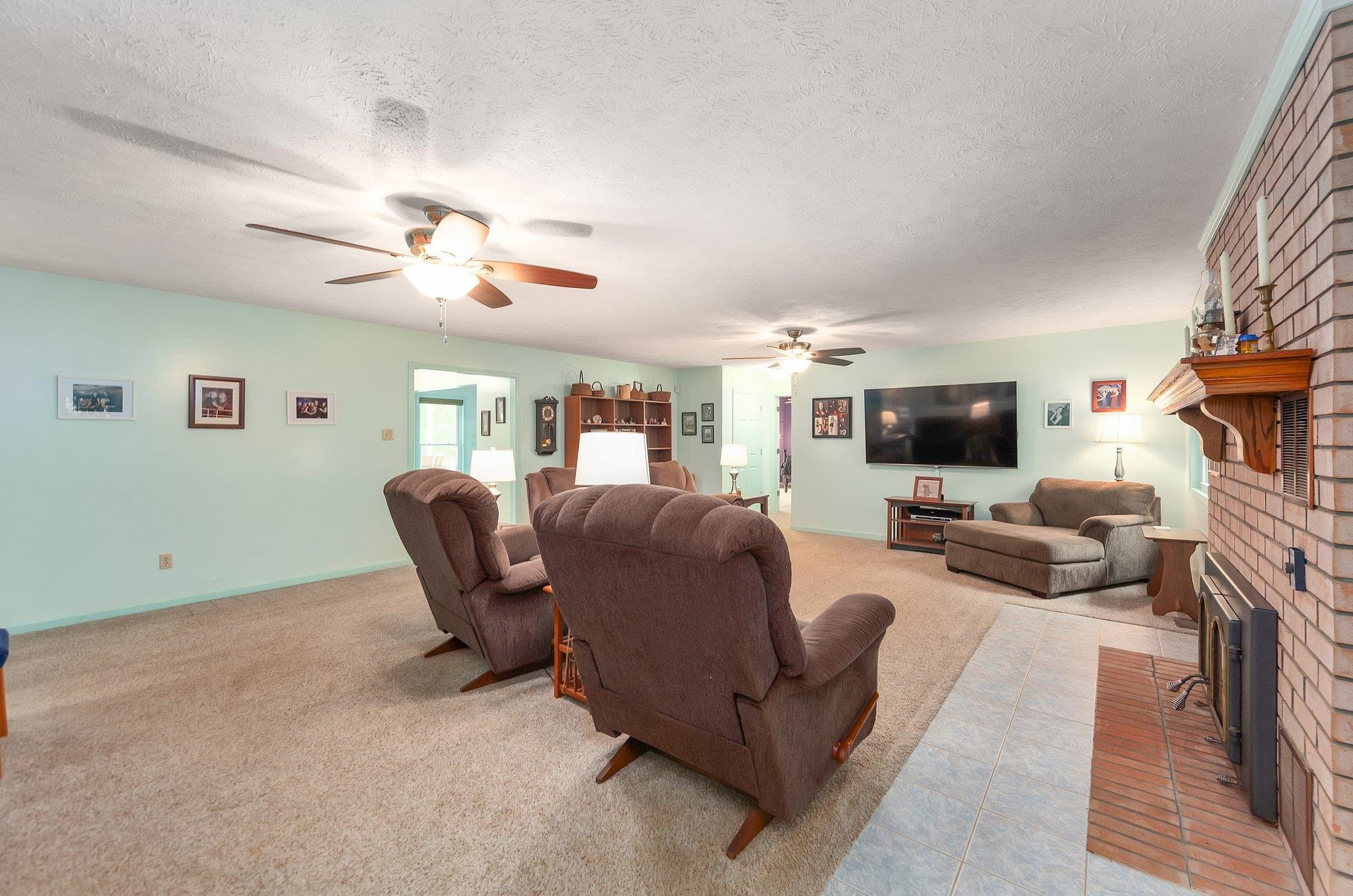 65 Jennalee Lane Medon, TN 38356 - Photo 9 of 43 a living room with furniture and a flat screen tv