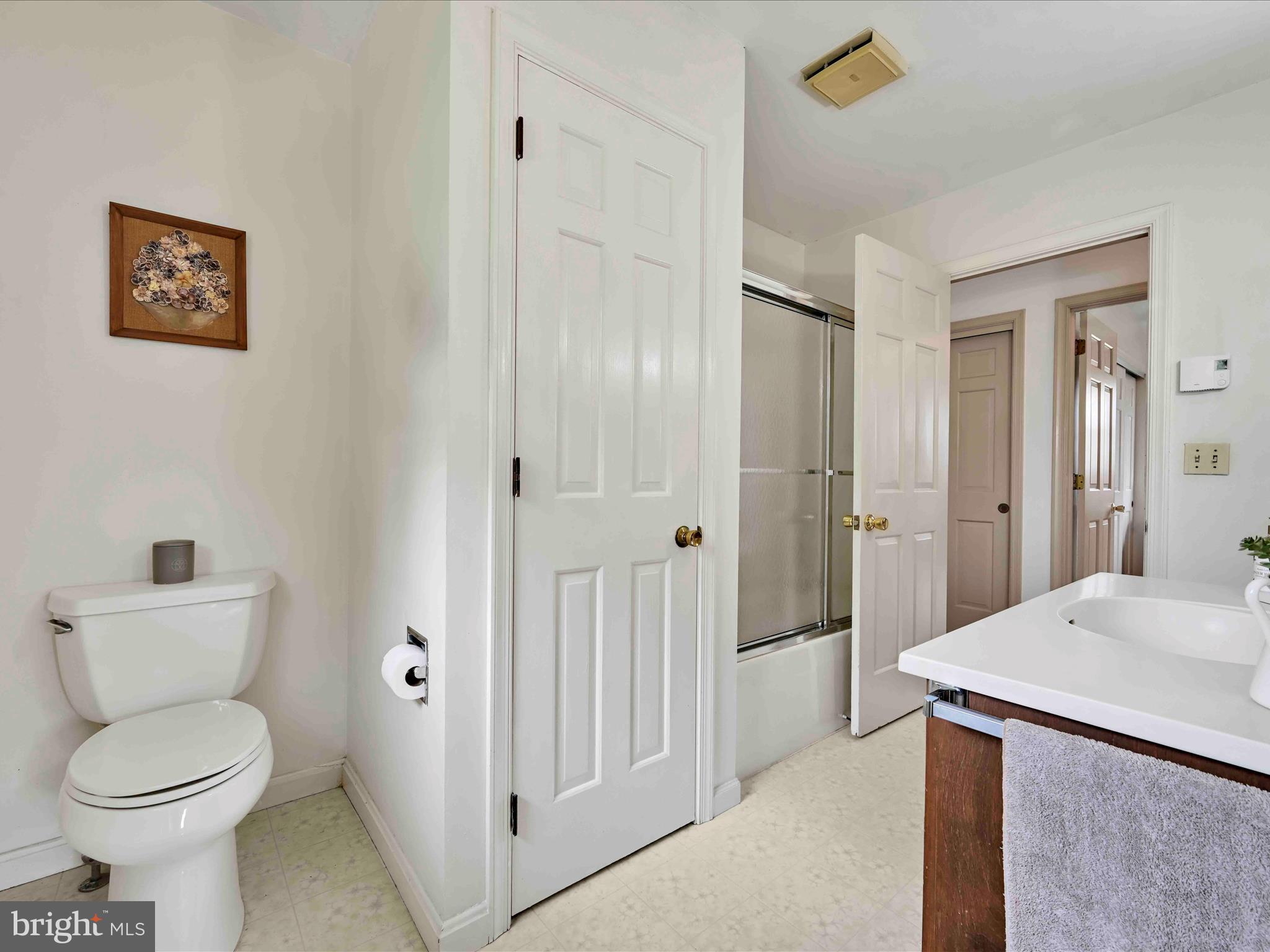 301 Owl Hill Road Lititz, PA 17543 - Photo 13 of 35 a bathroom with a toilet sink and shower