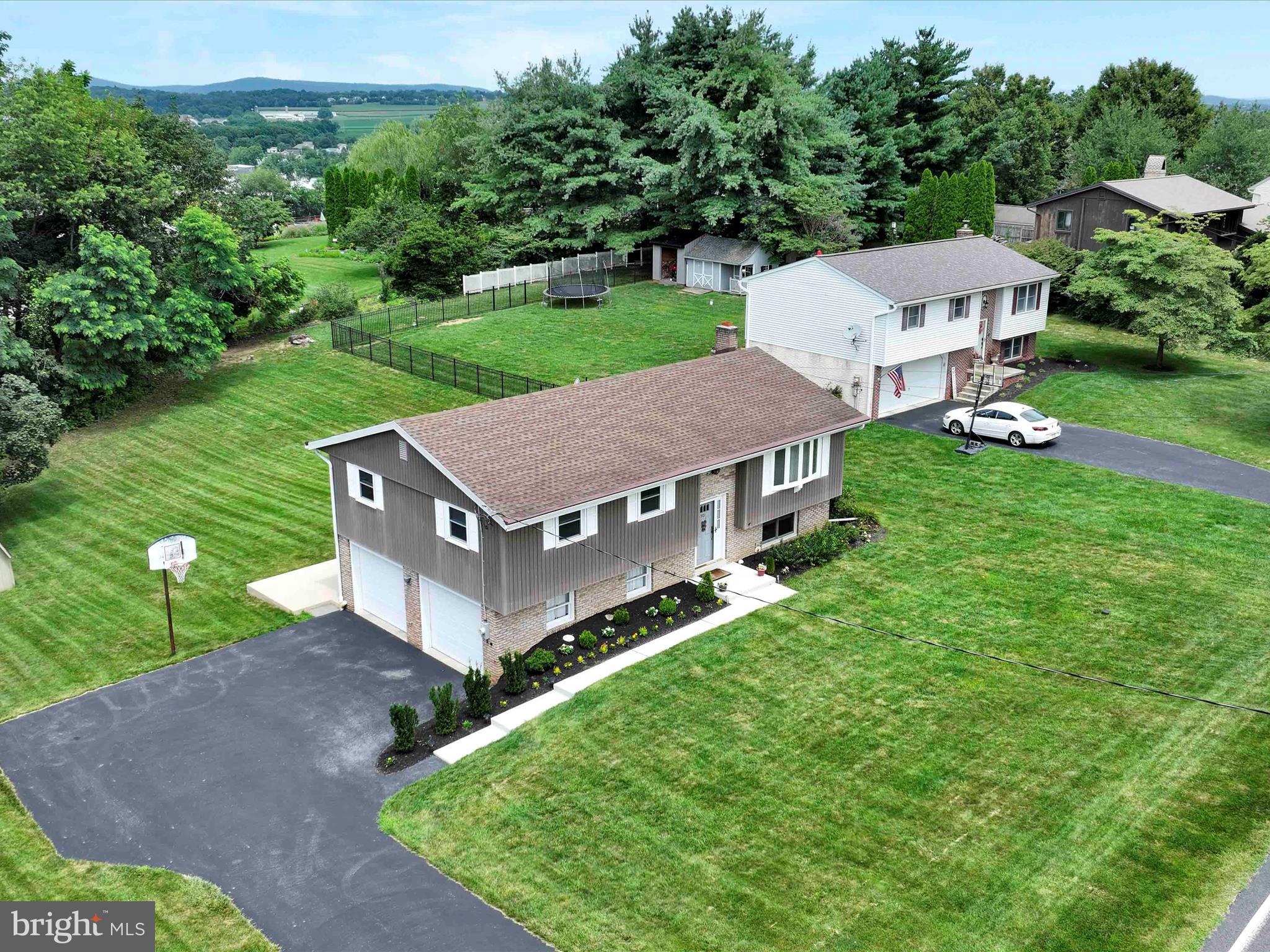 301 Owl Hill Road Lititz, PA 17543 - Photo 2 of 35 an aerial view of a house with a big yard