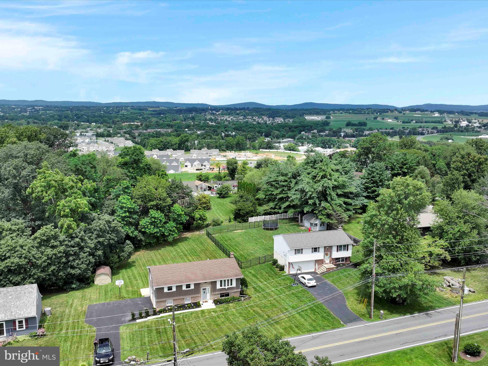 301 Owl Hill Road Lititz, PA 17543 - Photo 29 of 35 an aerial view of a house with a garden