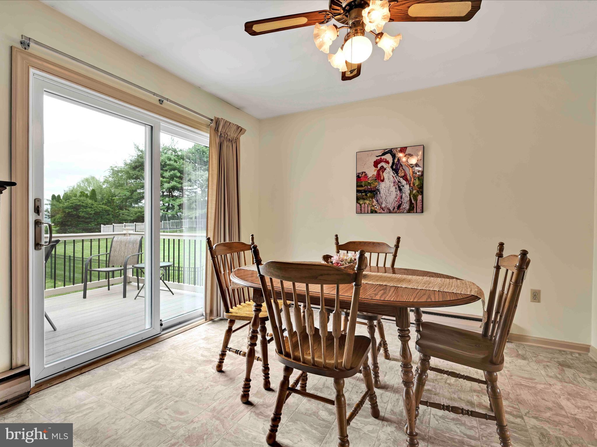 301 Owl Hill Road Lititz, PA 17543 - Photo 5 of 35 a view of a dining room with furniture wooden floor and a chandelier