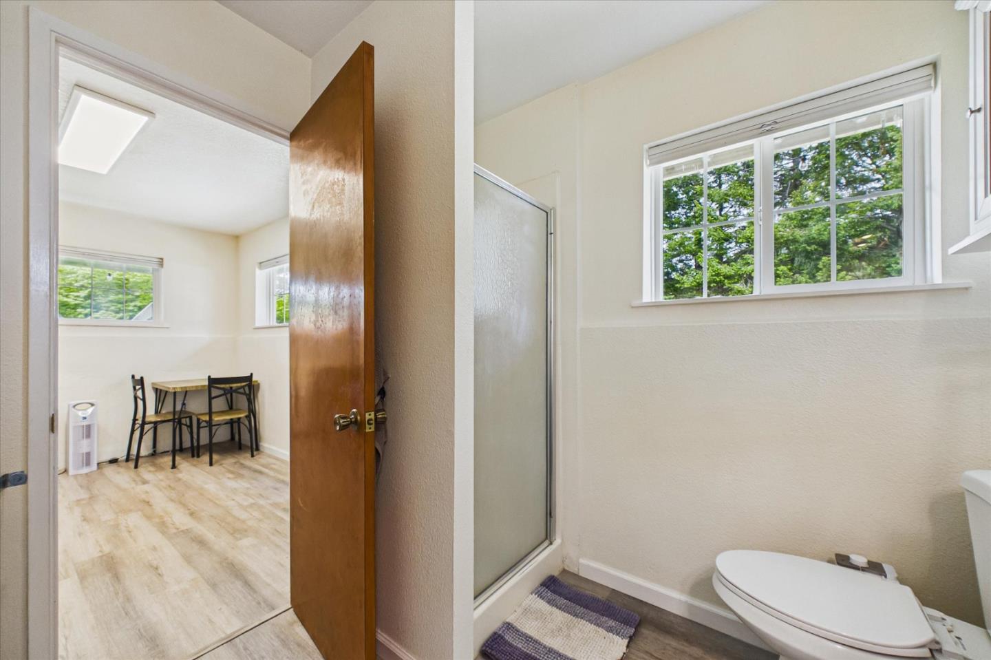 520 Redwood Road Whitethorn, CA 95589 - Photo 35 of 69 a bathroom with a toilet and a shower