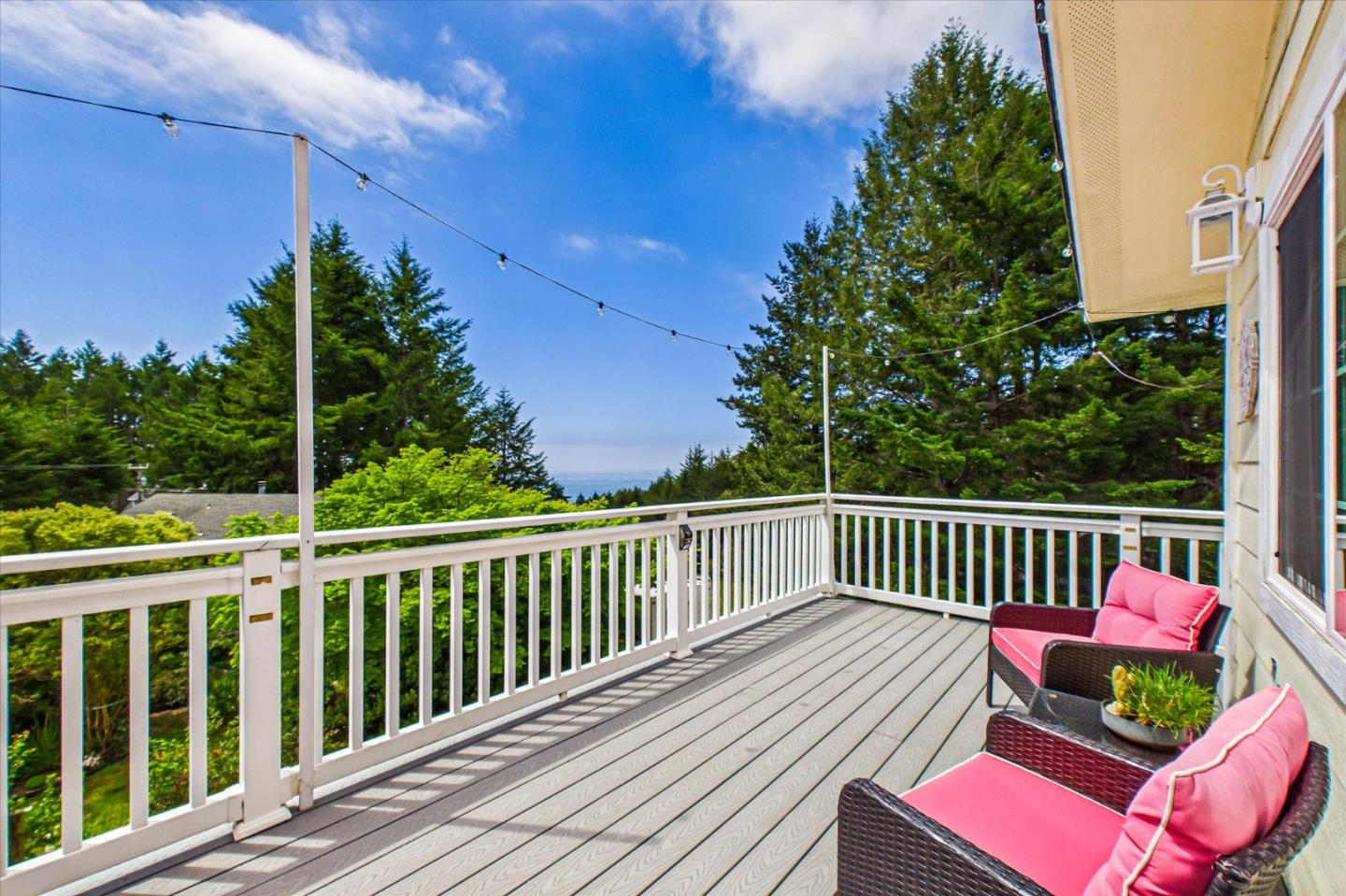 520 Redwood Road Whitethorn, CA 95589 - Photo 43 of 69 a view of a two chairs in the deck