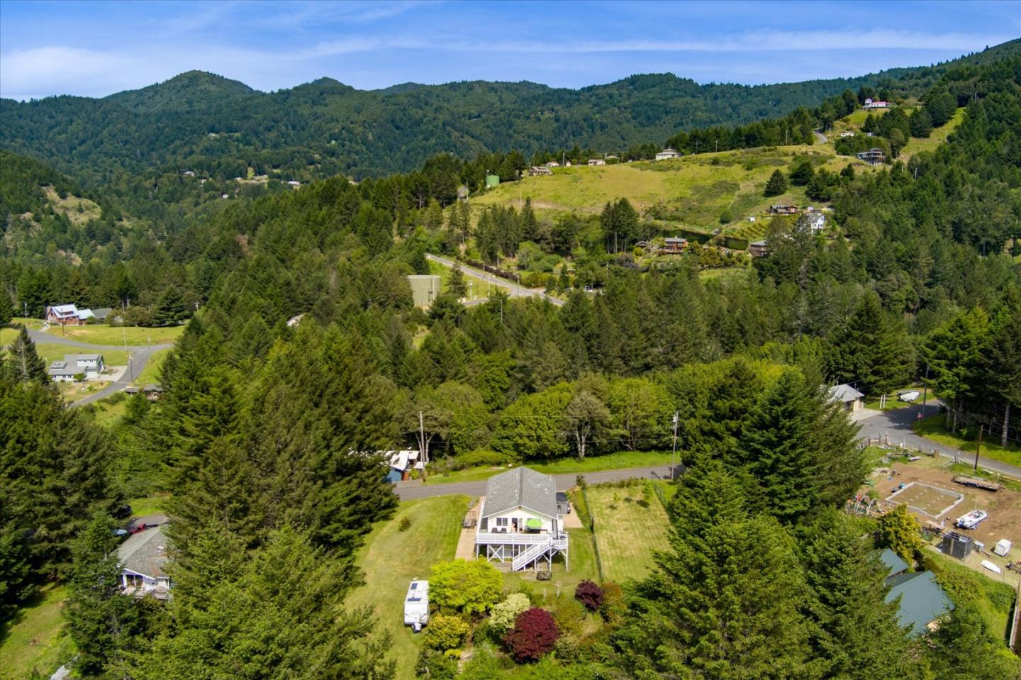 520 Redwood Road Whitethorn, CA 95589 - Photo 62 of 69 a view of a lake with mountains in the background