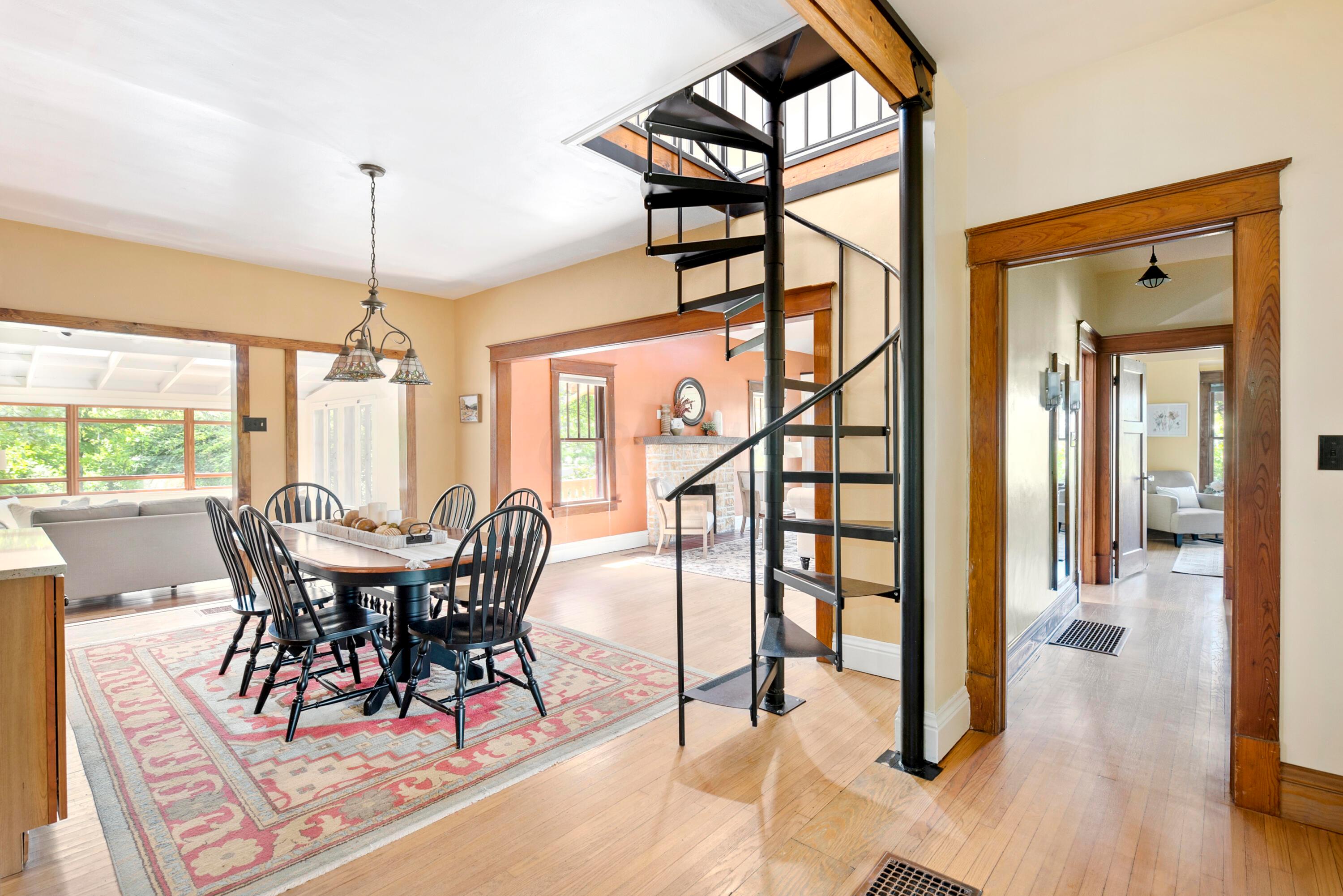 5300 Linworth Road Columbus, OH 43235 - Photo 14 of 64 Spiral Staircase