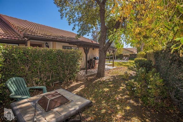 13648 Laurelhurst Road Moorpark, CA 93021 - Photo 30 of 32 a view of backyard with outdoor seating and plants