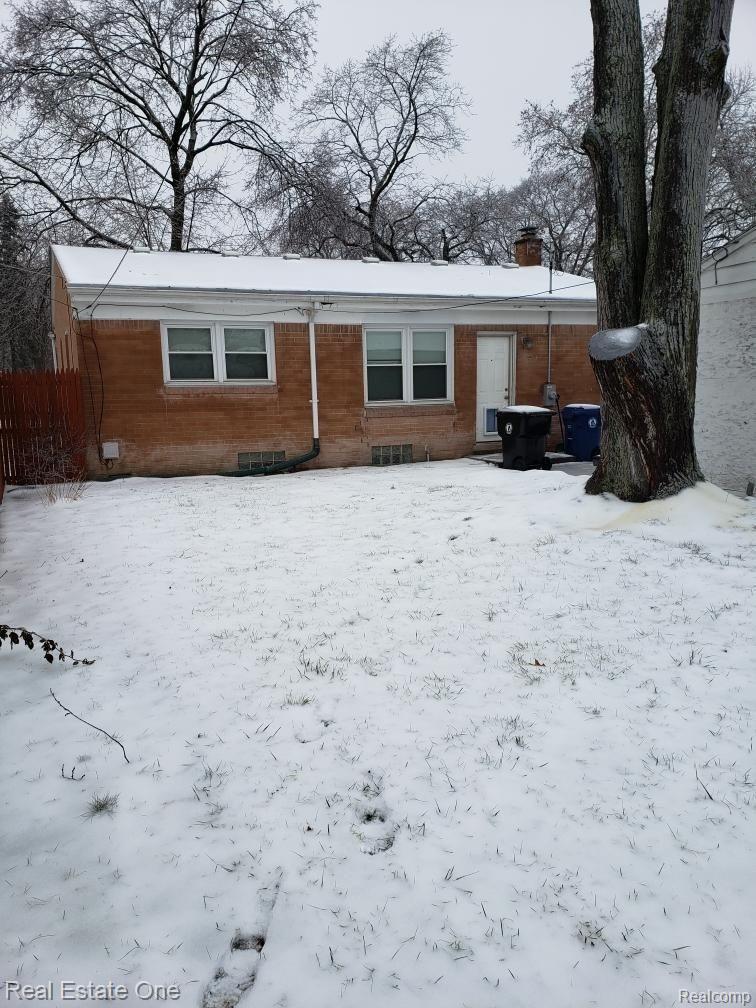 18828 Inkster Road Redford, MI 48240 - Photo 3 of 18 Back of 3 bedroom brick ranch*